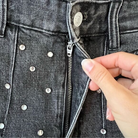 Anthropologie Pilcro and the Letterpress Beaded High Rise Slim Jeans NEW Size 27 - Picture 8 of 10